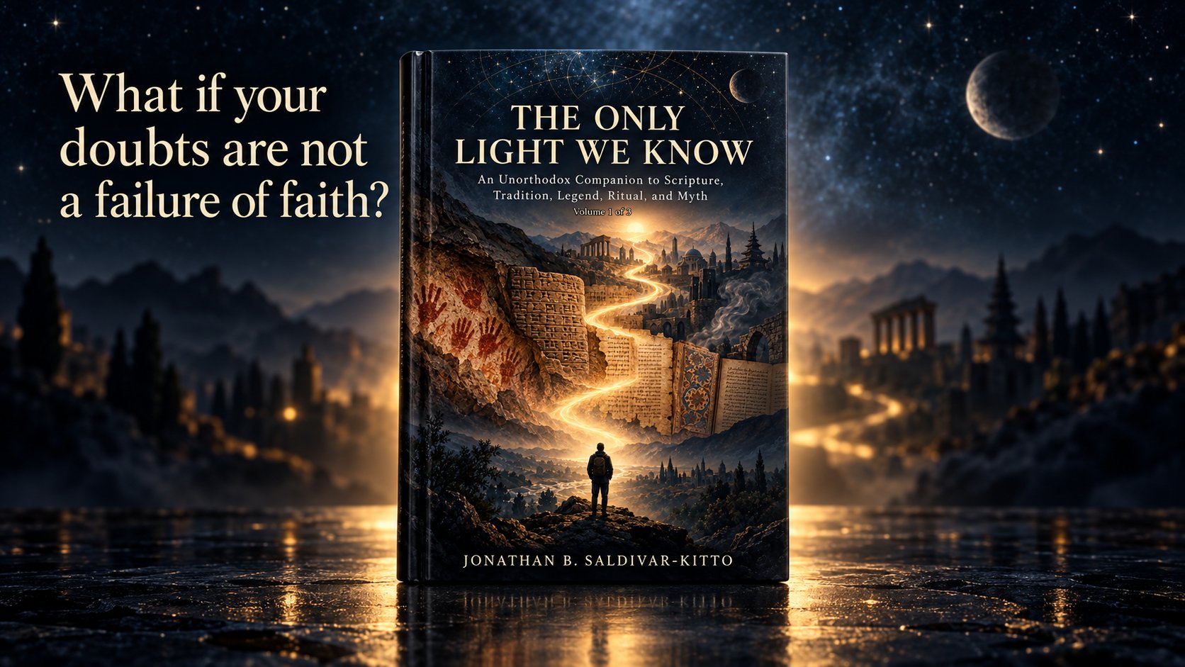 The Only Light We Know book cover display